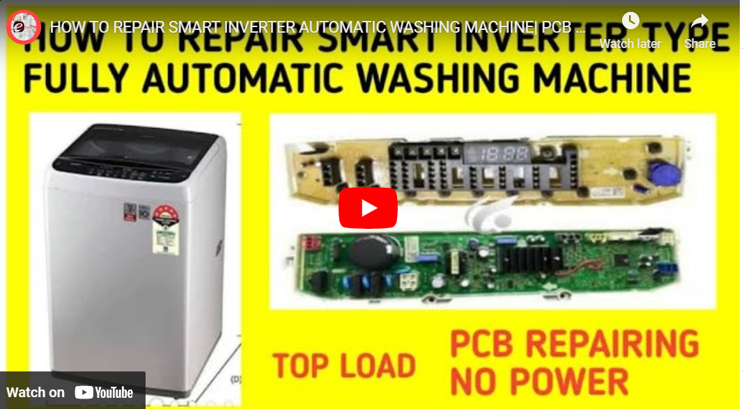 Lg washing deals machine pcb repair